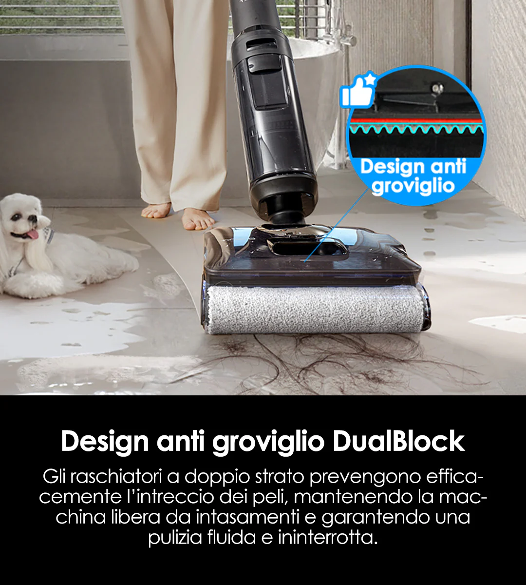 Tineco FLOOR ONE S7 Stretch Steam, immagine dettaglio 10
