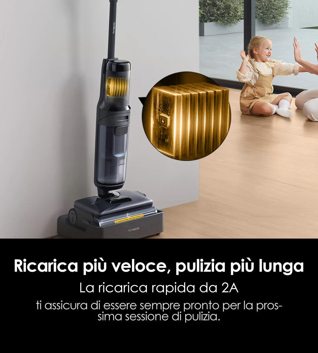 Tineco FLOOR ONE S7 Stretch Steam, immagine dettaglio 16