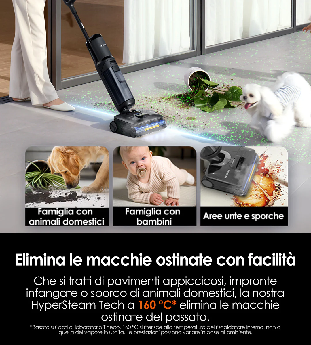 Tineco FLOOR ONE S7 Stretch Steam, immagine dettaglio 2