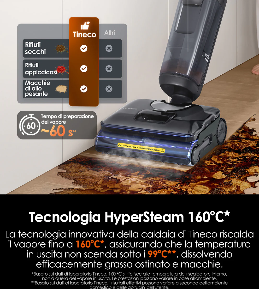 Tineco FLOOR ONE S7 Stretch Steam, immagine dettaglio 3
