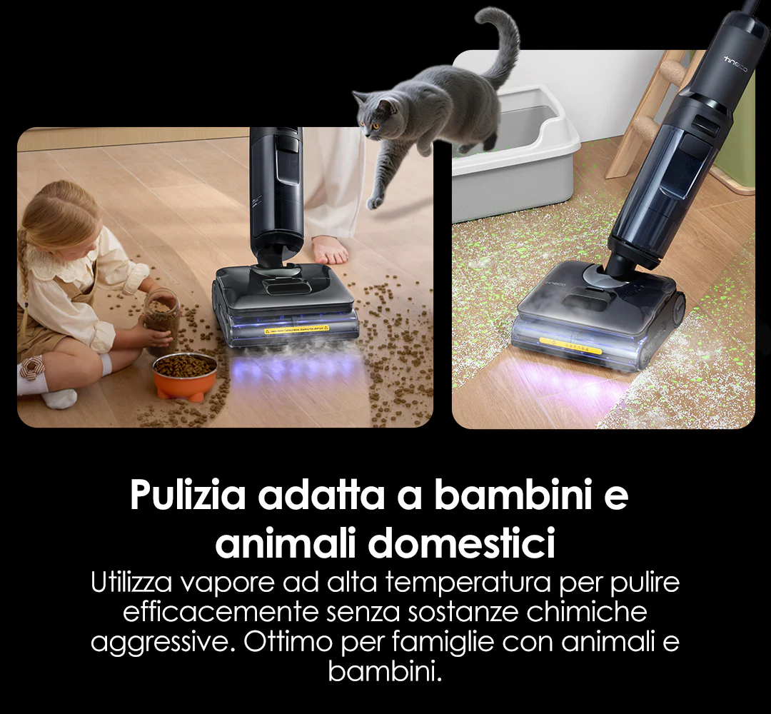 Tineco FLOOR ONE S7 Stretch Steam, immagine dettaglio 6